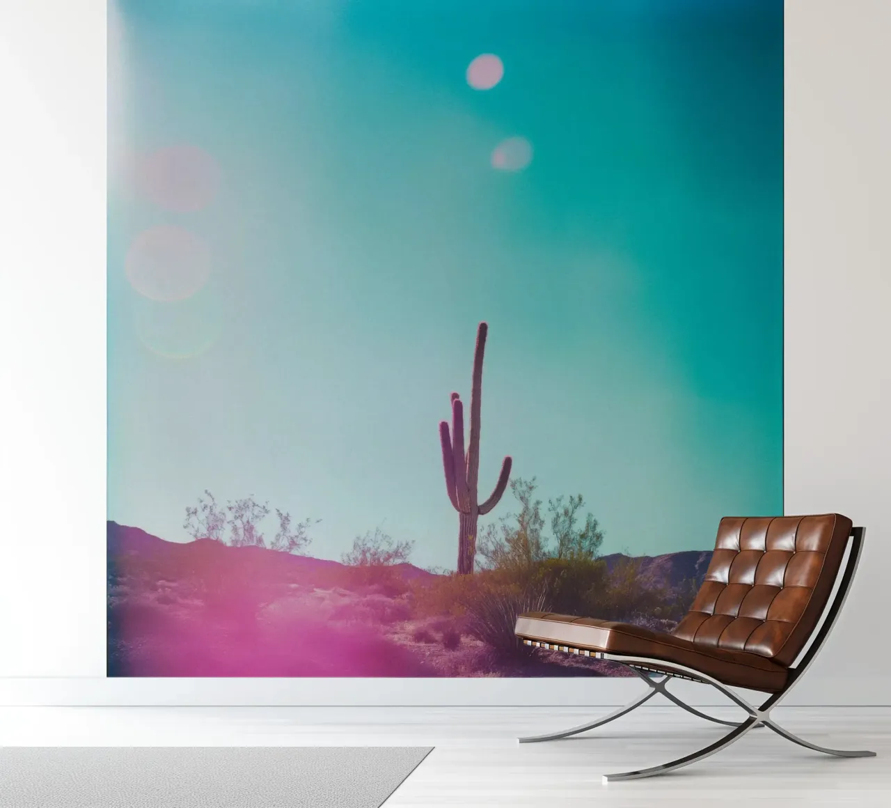 45 fotobehang van Pink California | Affiches & Posters