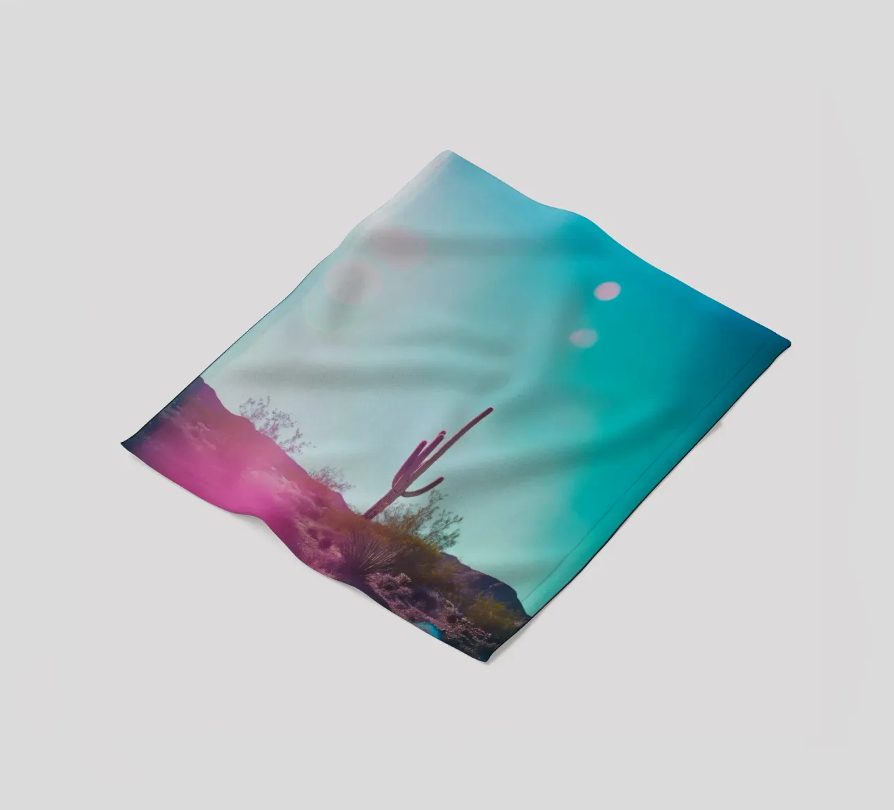 45 fleecedeken van Pink California | Affiches & Posters