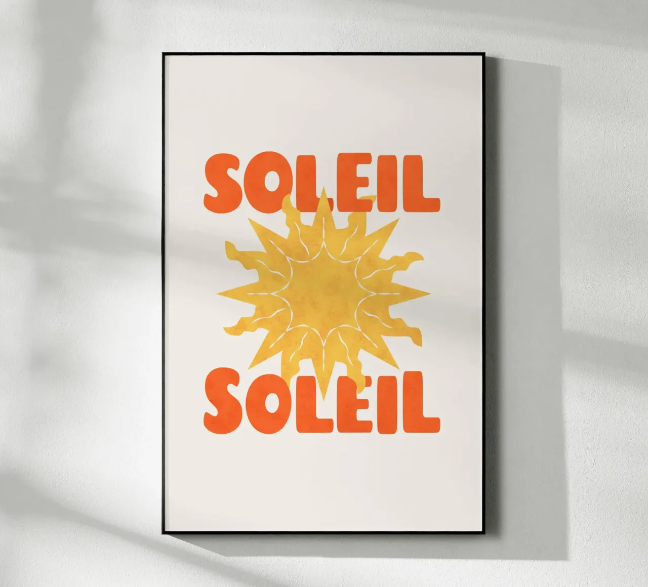 Soleil Soleil plexiglass da Trend Collection by Palmartprints