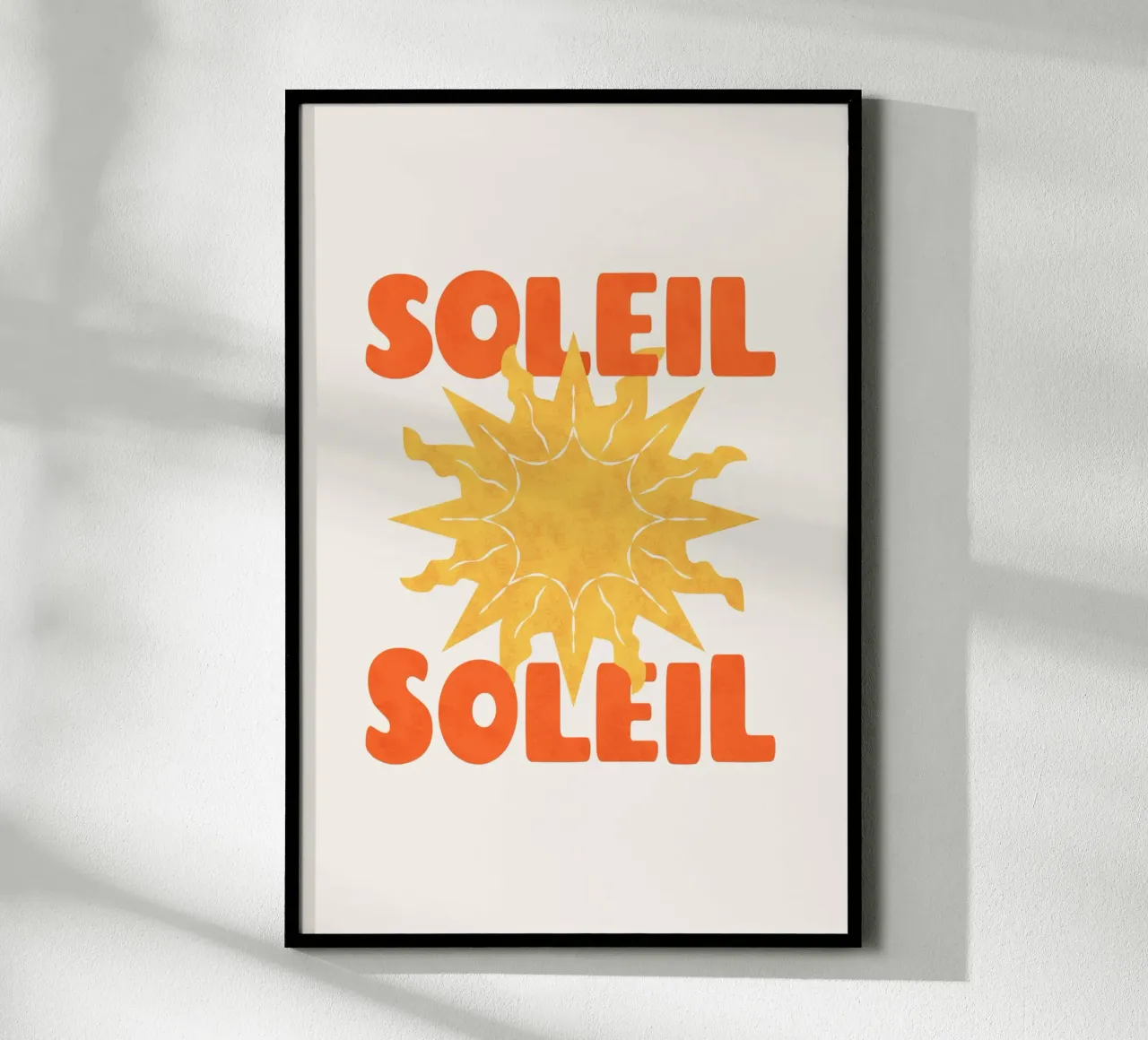Soleil Soleil poster da Trend Collection by Palmartprints
