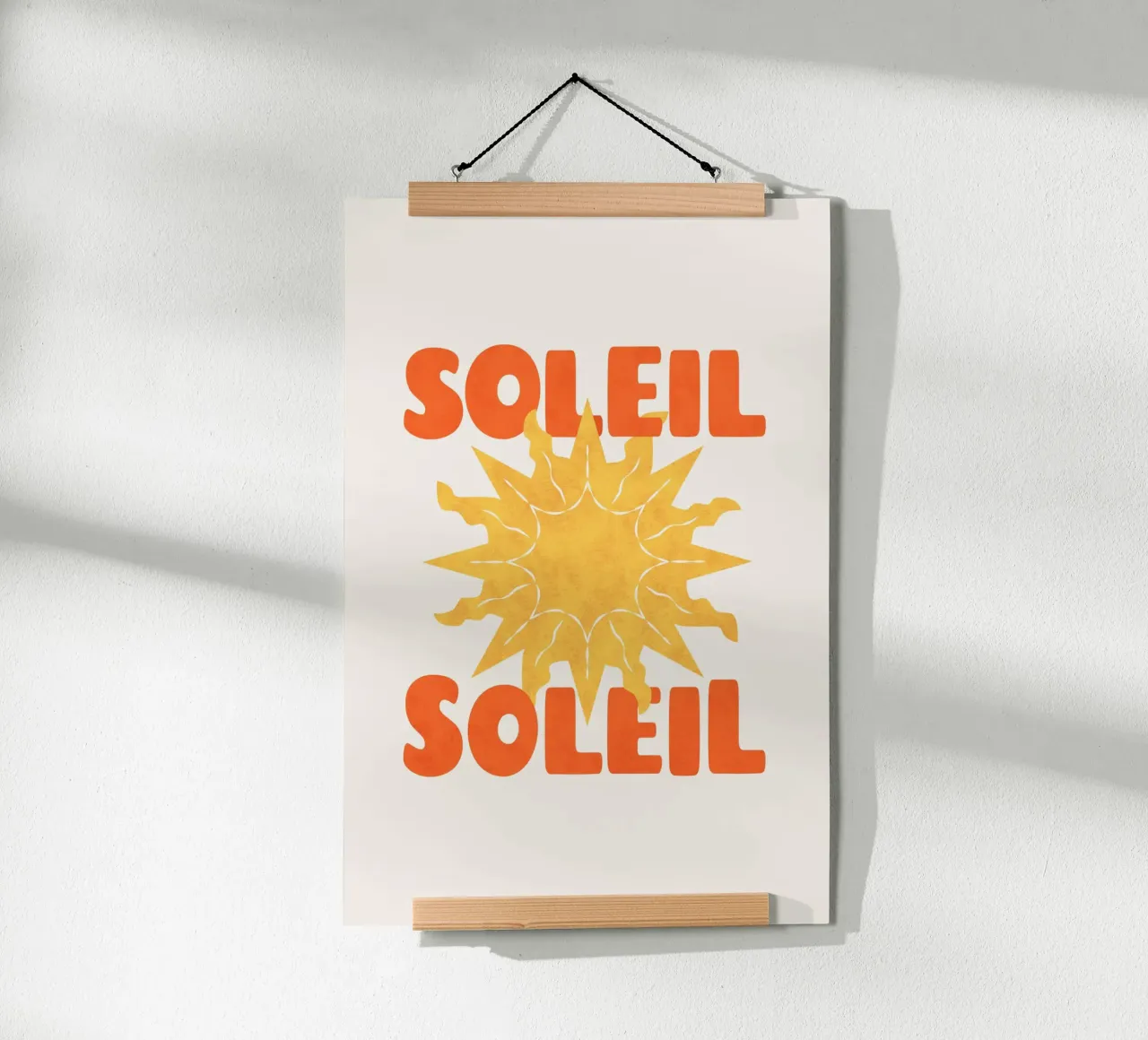 Soleil Soleil poster da Trend Collection by Palmartprints