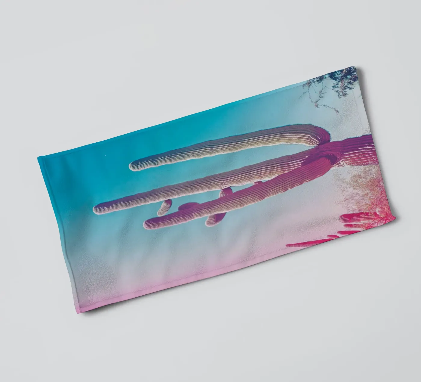 46 badhanddoek van Pink California | Affiches & Posters