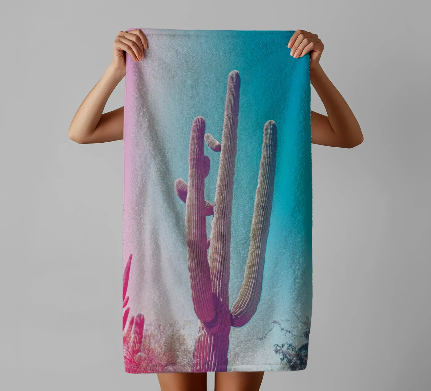 46 badhanddoek van Pink California | Affiches & Posters