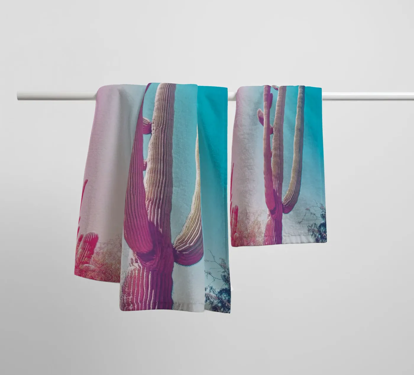 46 badhanddoek van Pink California | Affiches & Posters