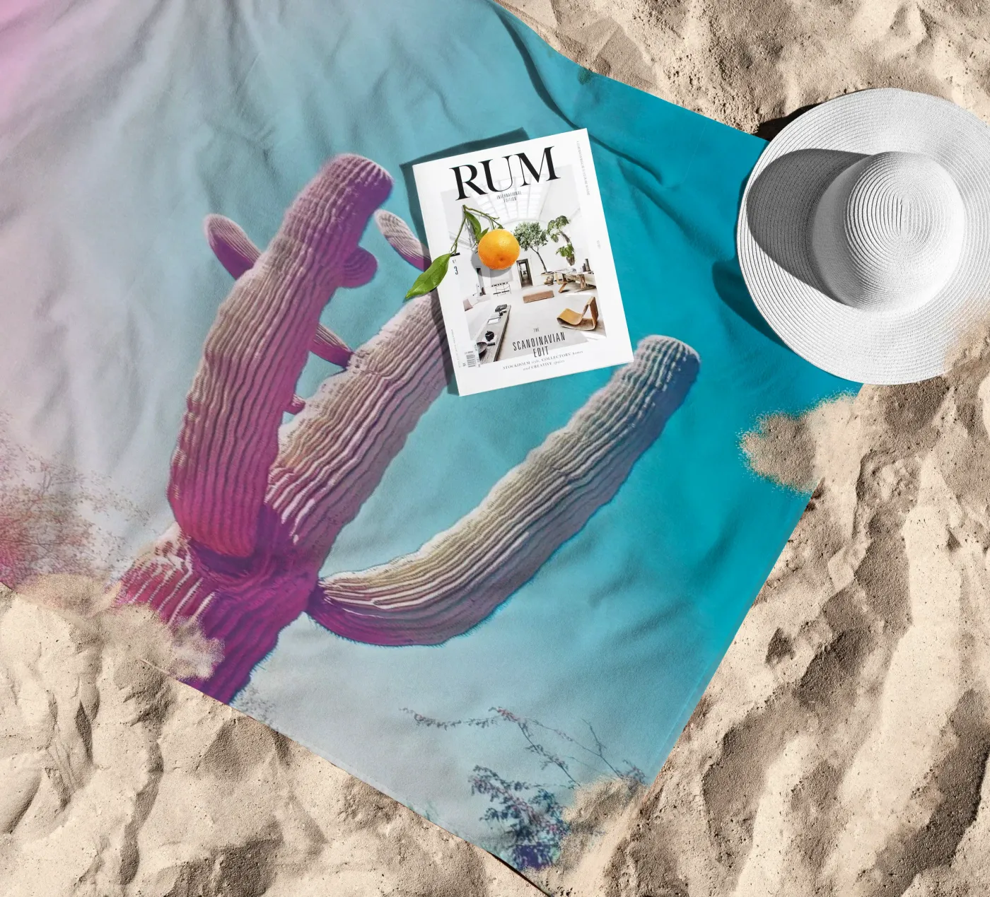 46 telo mare da Pink California | Affiches & Posters