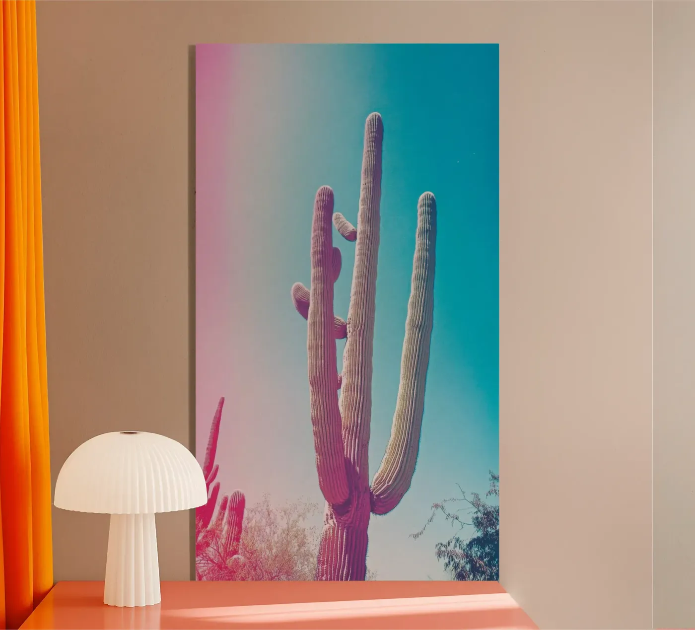 46 Acryl-Glas von Pink California | Affiches & Posters