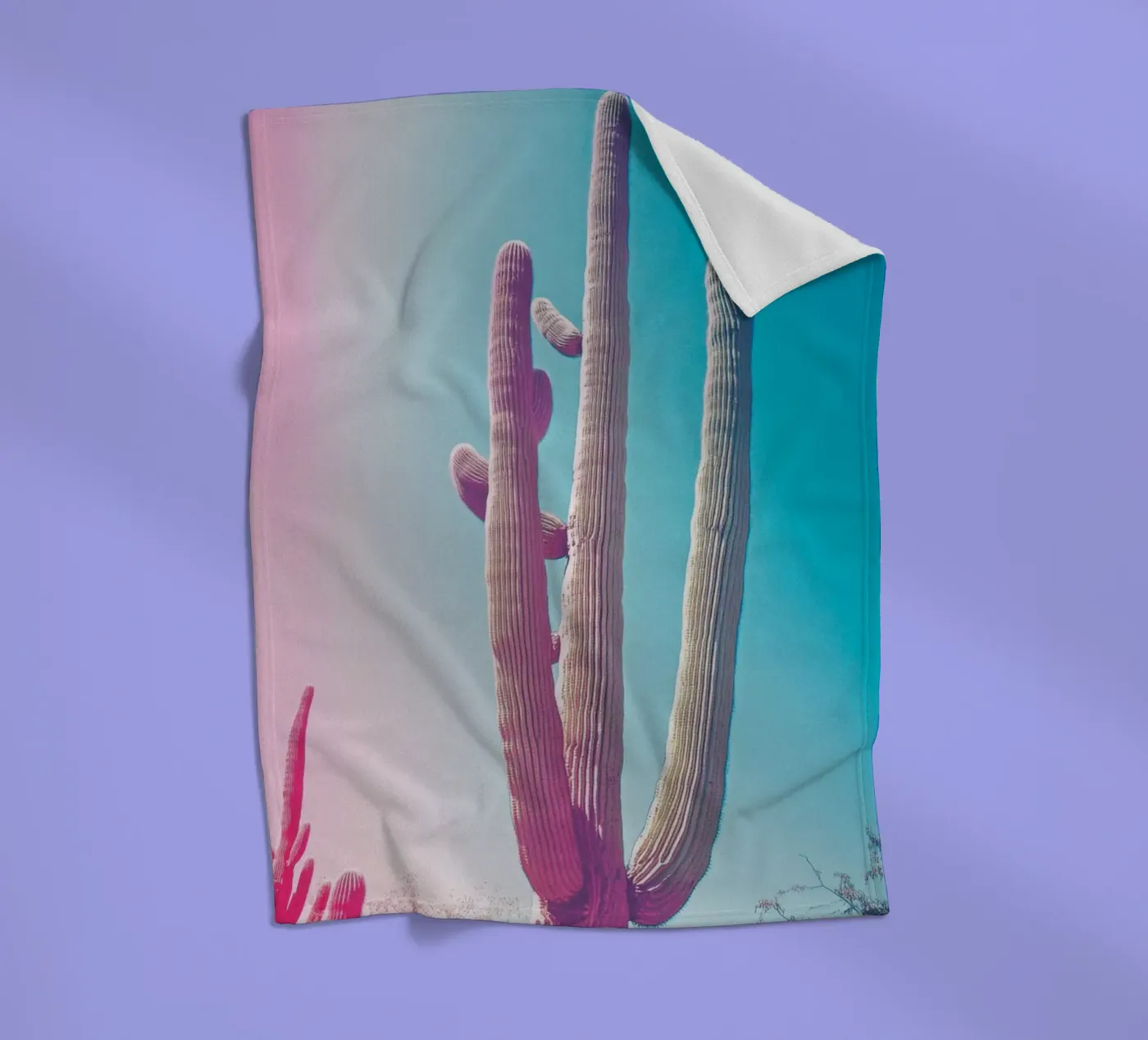 46 fleecedeken van Pink California | Affiches & Posters