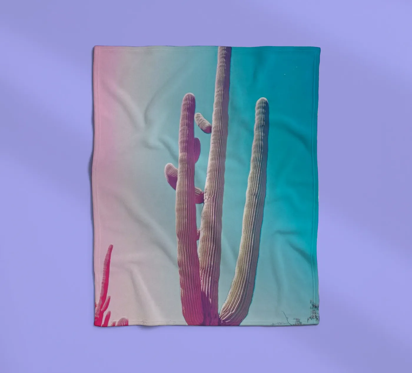46 fleecedeken van Pink California | Affiches & Posters