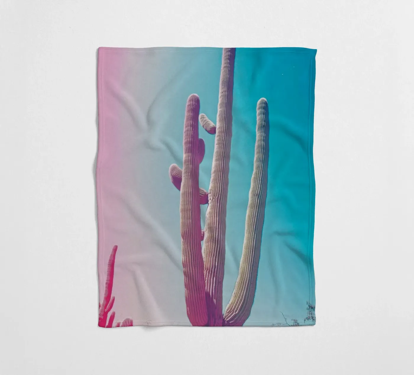 46 fleecedeken van Pink California | Affiches & Posters