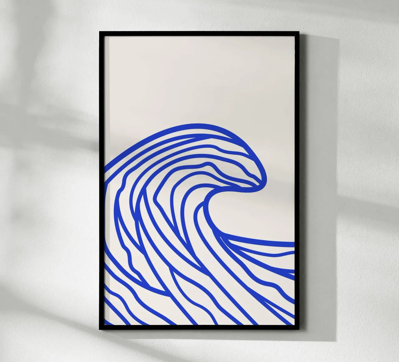 Abstract Wave poster by Trend Collection by Palmartprints