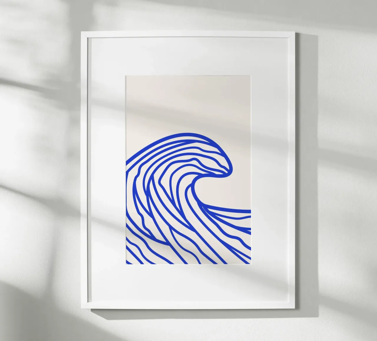 Abstract Wave poster by Trend Collection by Palmartprints