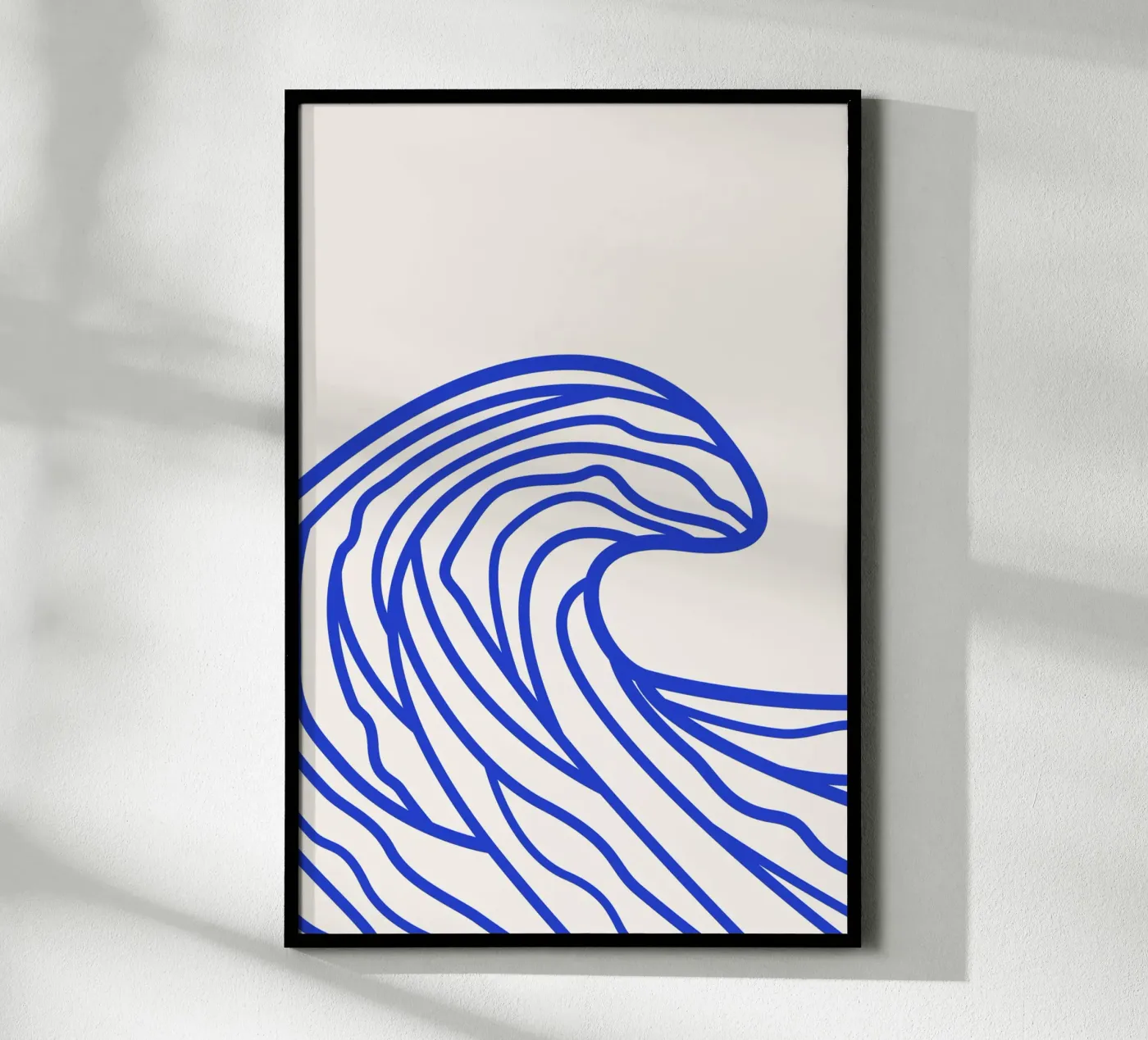 Abstract Wave Poster von Trend Collection by Palmartprints