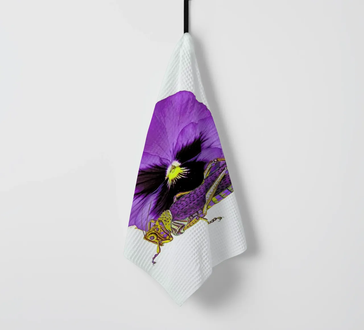 Purple Grasshopper and Viola canovaccio da cucina da Rococco LA