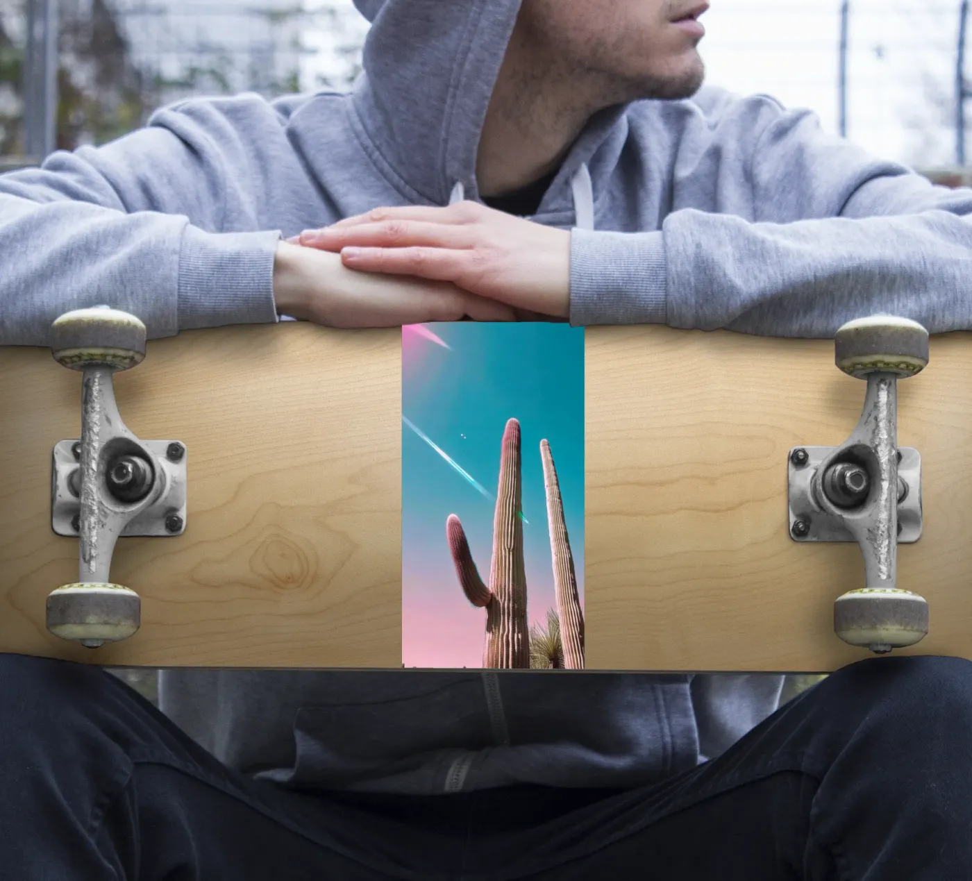 47 sticker van Pink California | Affiches & Posters