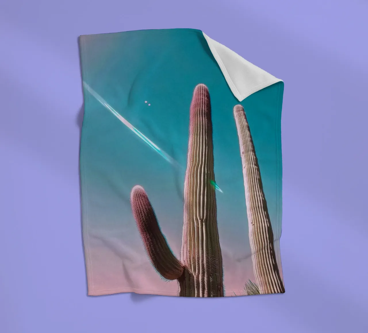 47 Fleecedecke von Pink California | Affiches & Posters