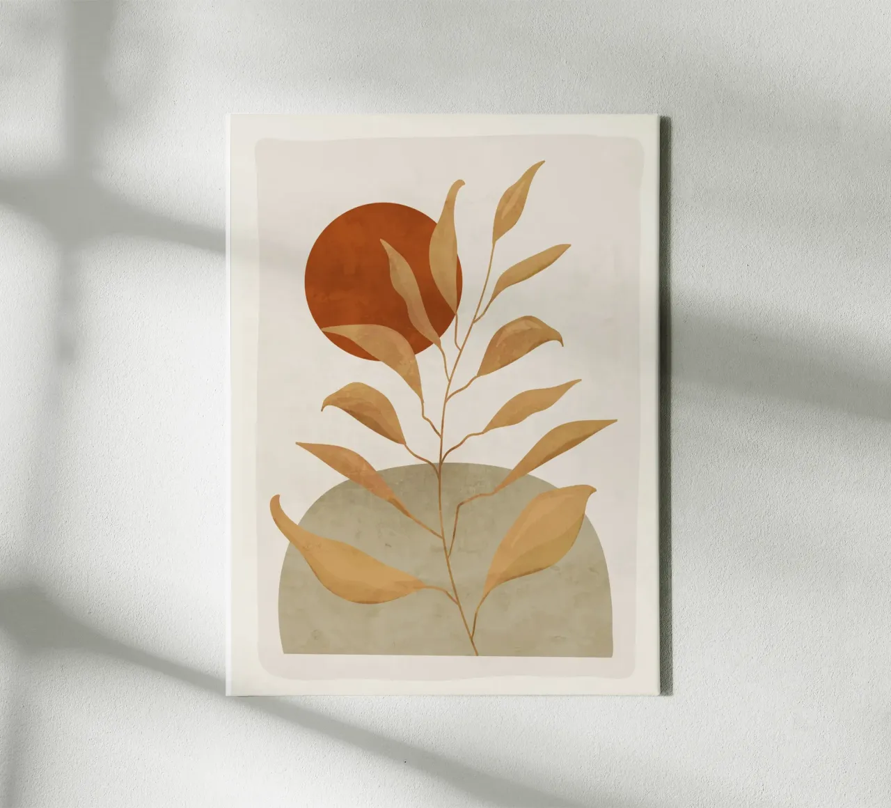 Plant and Sun tela da ThingDesign