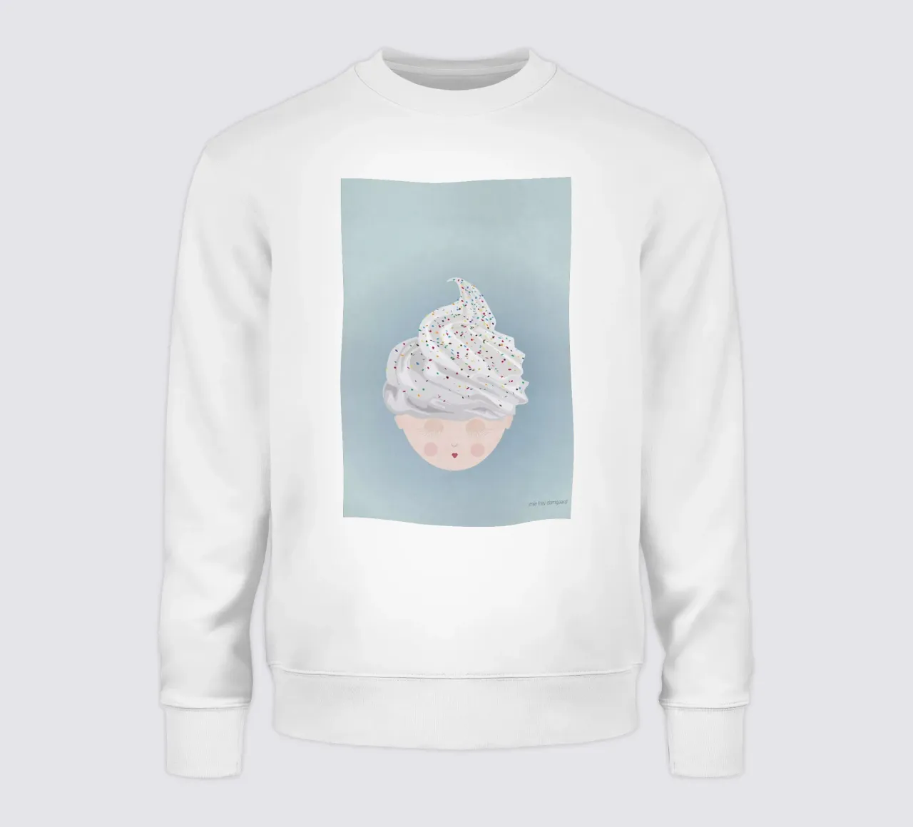 Musings Soft Ice felpa da Mie Frey Damgaard