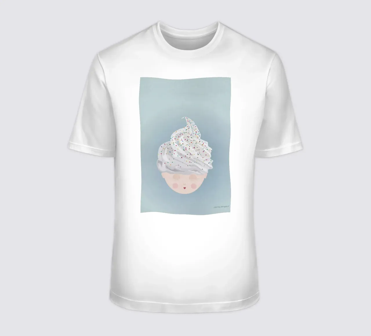 Musings Soft Ice t-shirt da Mie Frey Damgaard