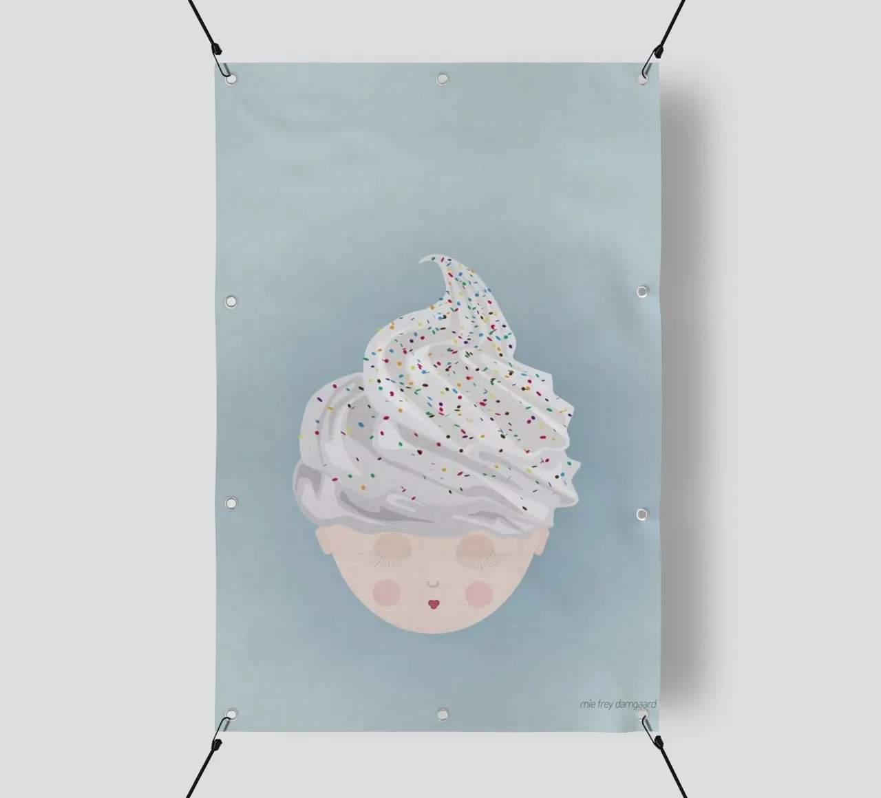 Musings Soft Ice telo in pvc da Mie Frey Damgaard