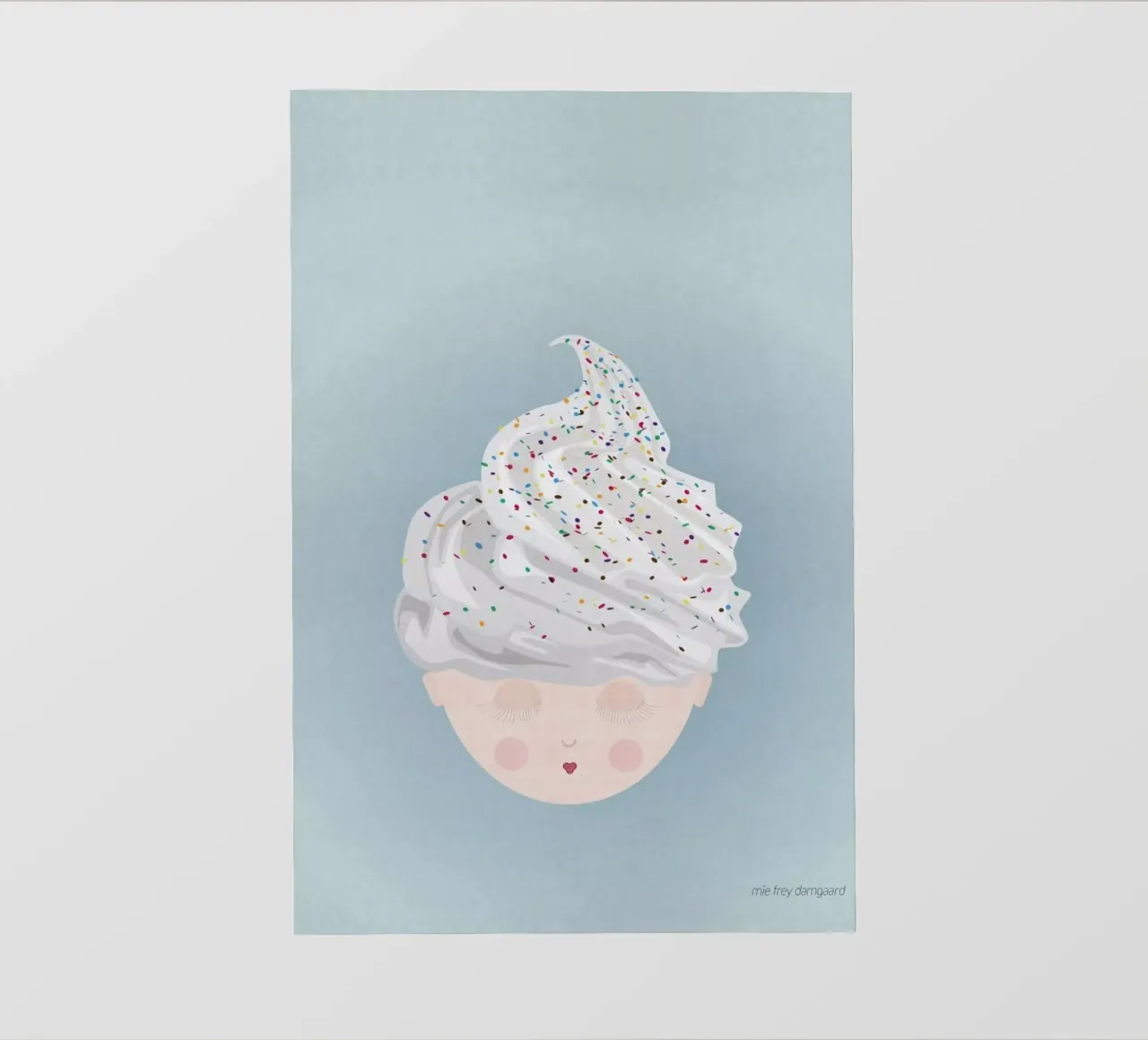 Musings Soft Ice telo in pvc da Mie Frey Damgaard