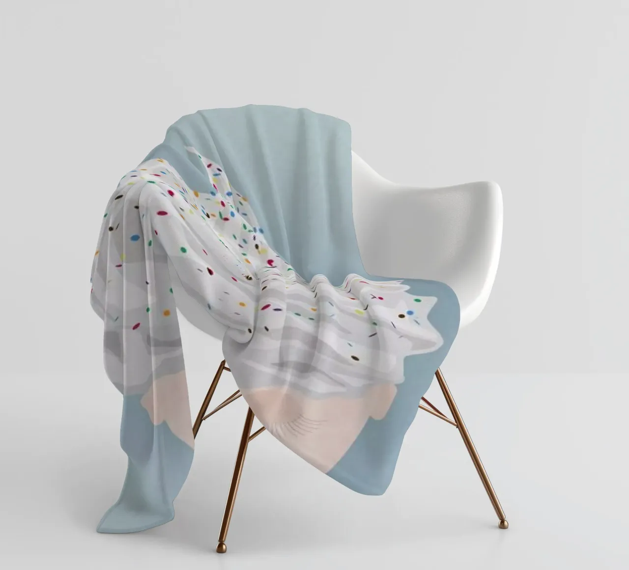 Musings Soft Ice coperta in pile da Mie Frey Damgaard