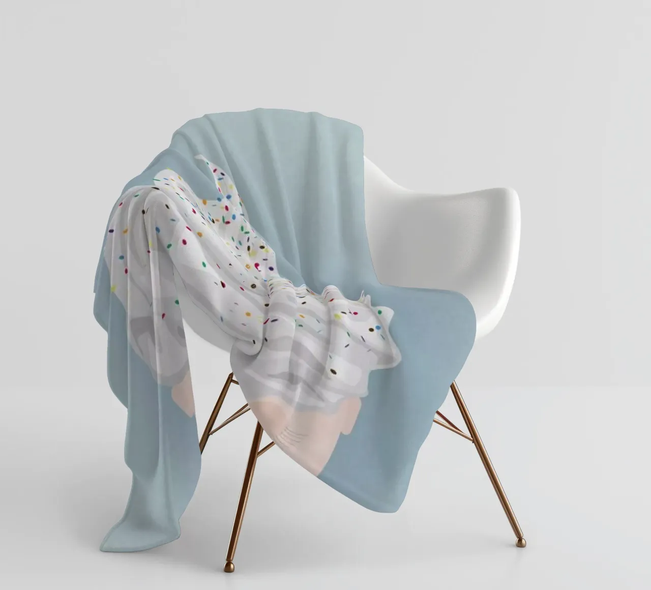 Musings Soft Ice coperta in pile da Mie Frey Damgaard