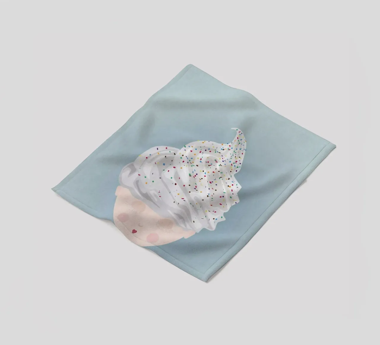 Musings Soft Ice coperta in pile da Mie Frey Damgaard