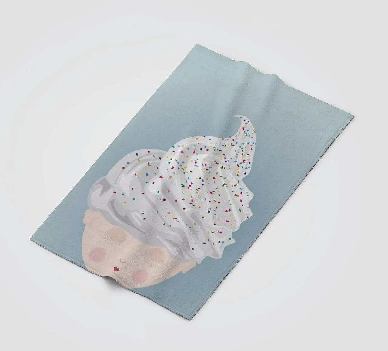 Musings Soft Ice coperta in pile da Mie Frey Damgaard