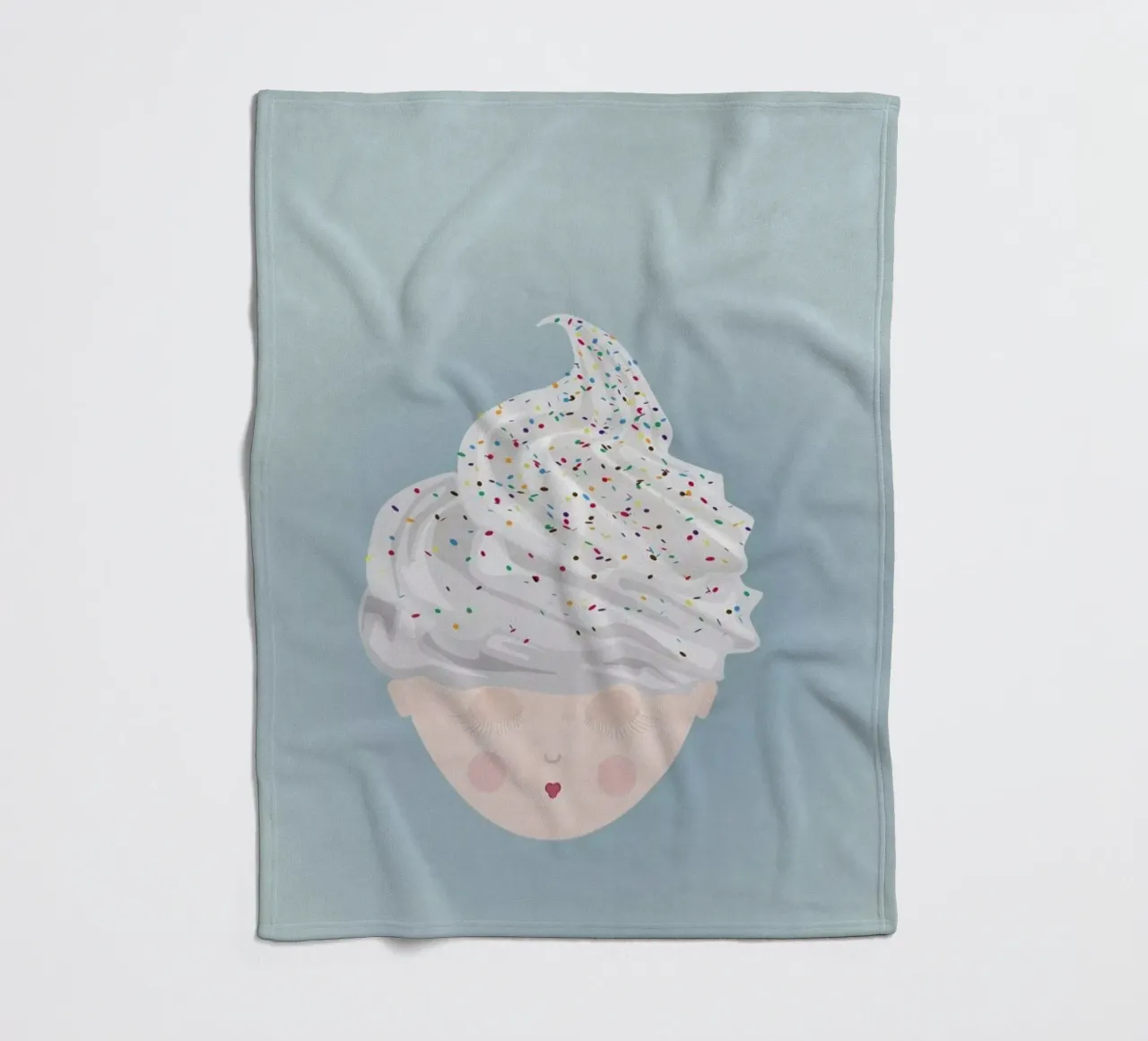 Musings Soft Ice coperta in pile da Mie Frey Damgaard