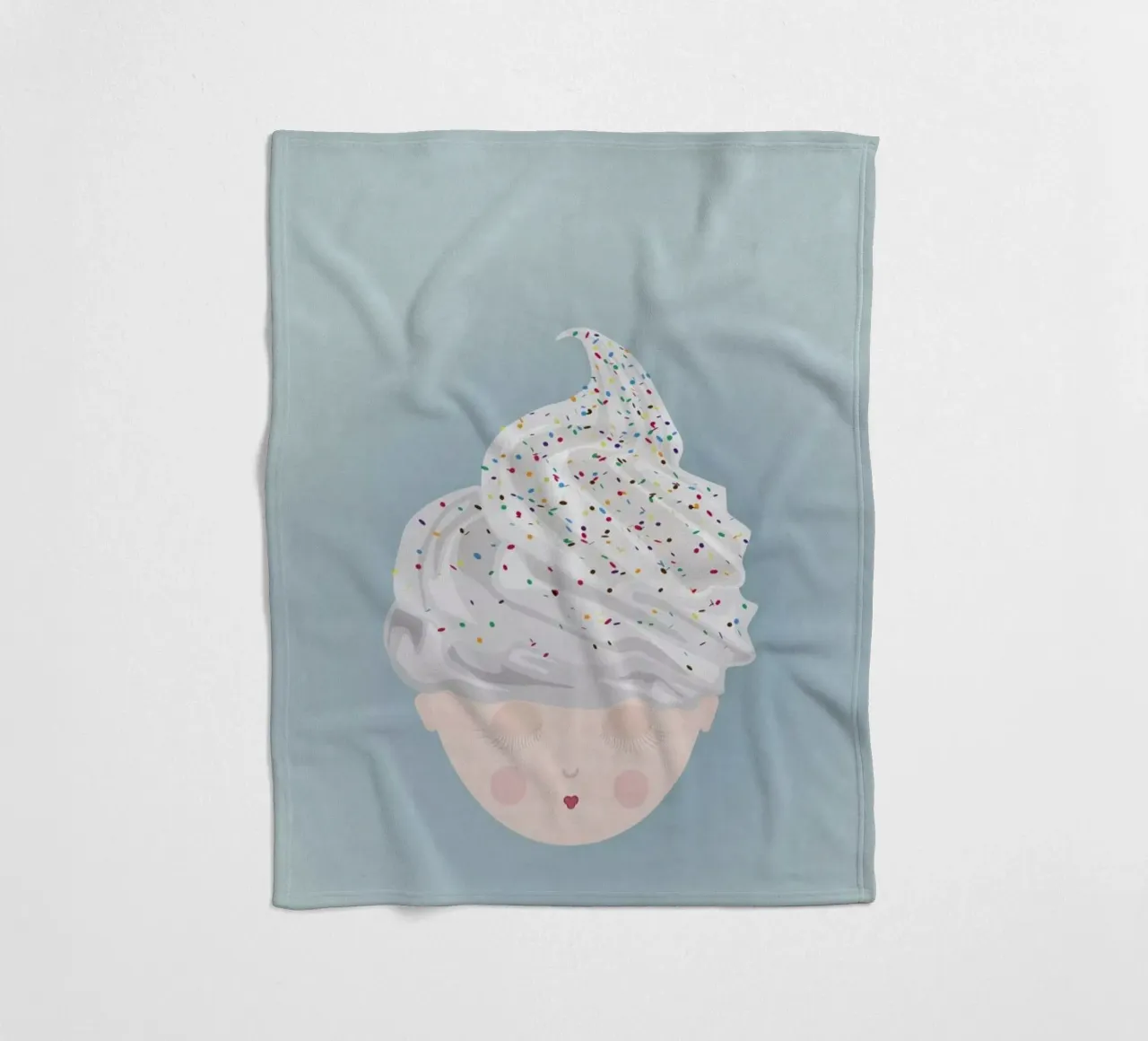 Musings Soft Ice coperta in pile da Mie Frey Damgaard