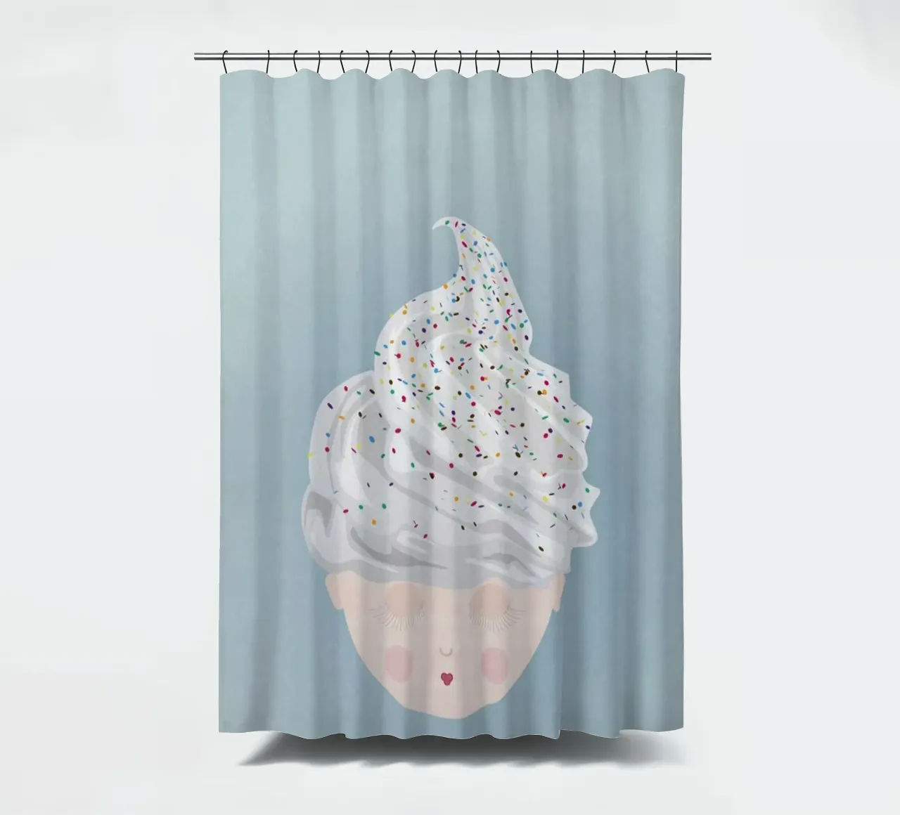Musings Soft Ice tenda da doccia da Mie Frey Damgaard