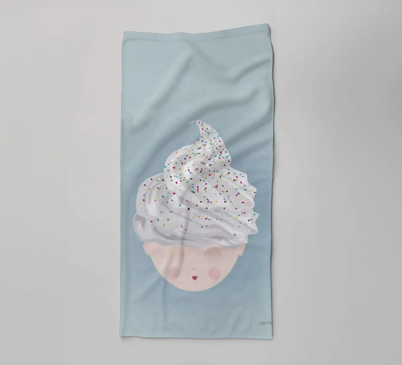 Musings Soft Ice asciugamano da bagno da Mie Frey Damgaard