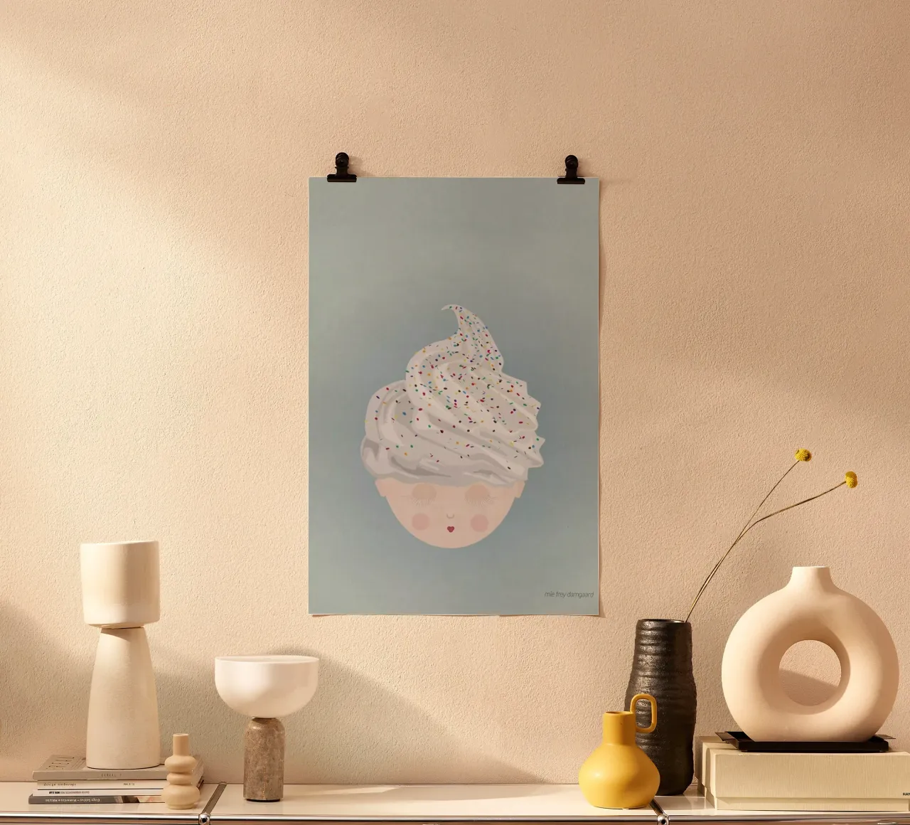 Musings Soft Ice carta hahnemühle da Mie Frey Damgaard