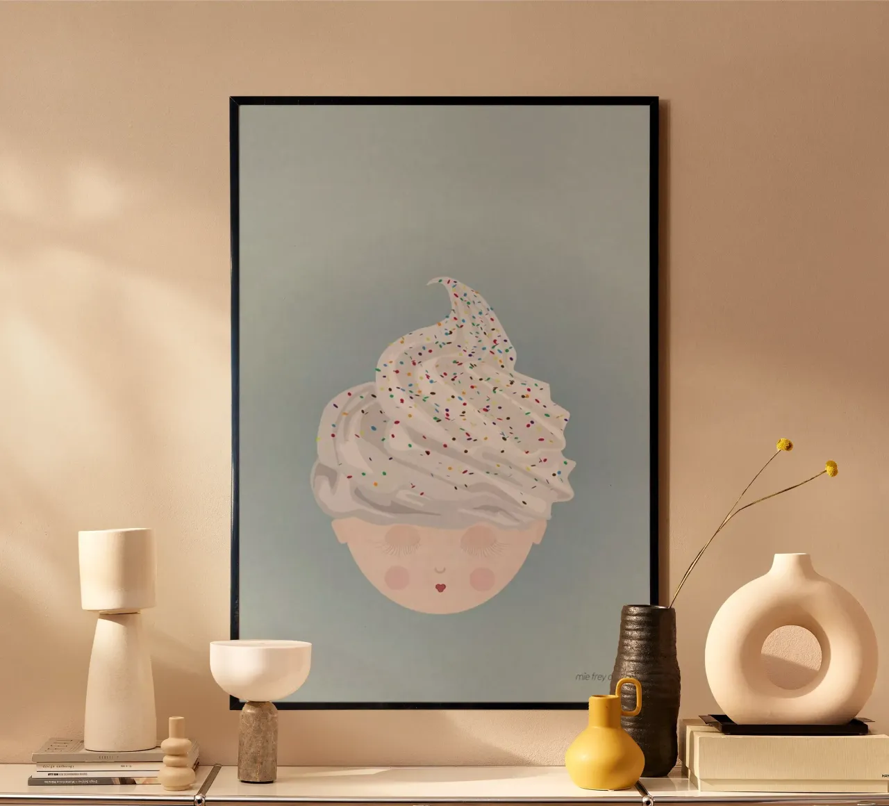 Musings Soft Ice carta hahnemühle da Mie Frey Damgaard