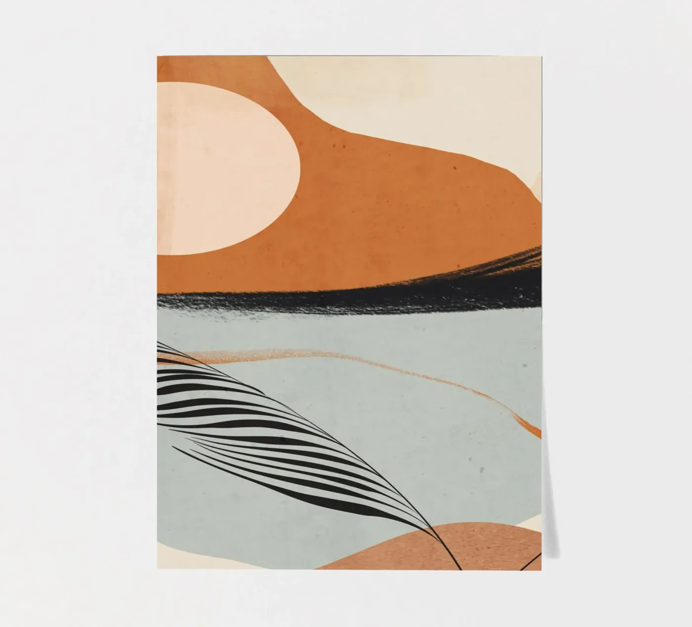 Abstract Landscape sticker sheet by ThingDesign