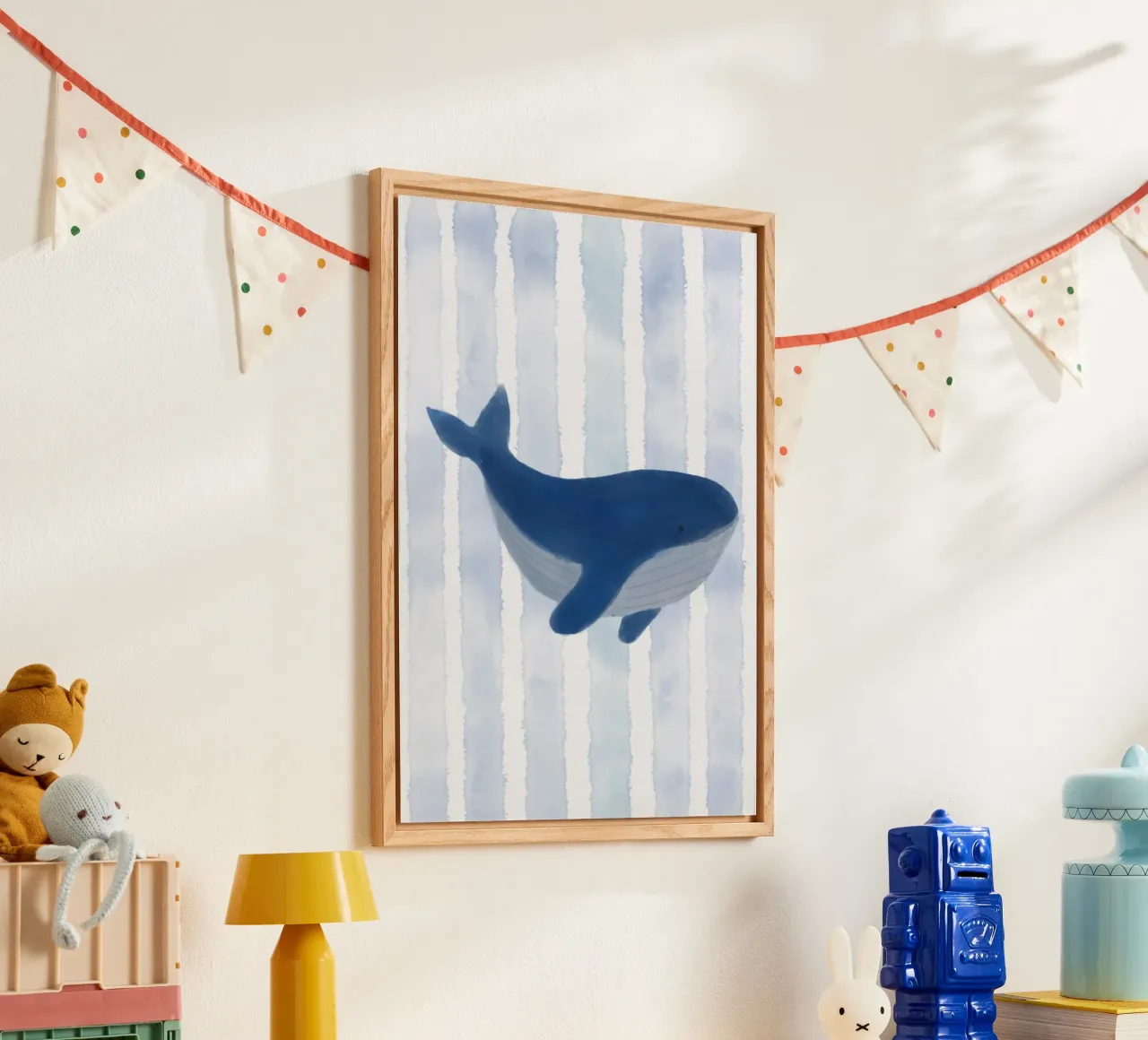 Whale acrylic glass by Marosie