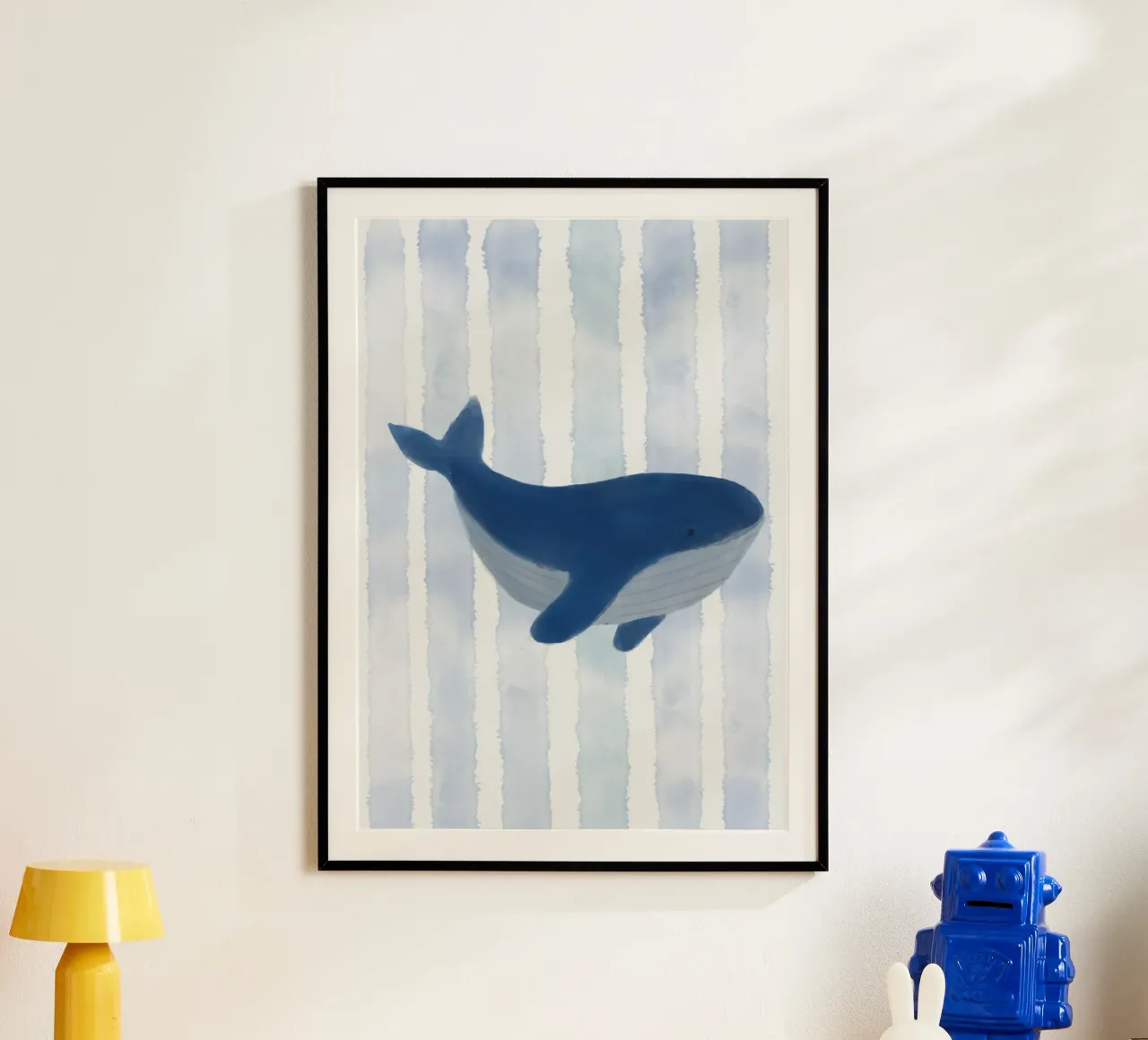 Walvis poster van Marosie