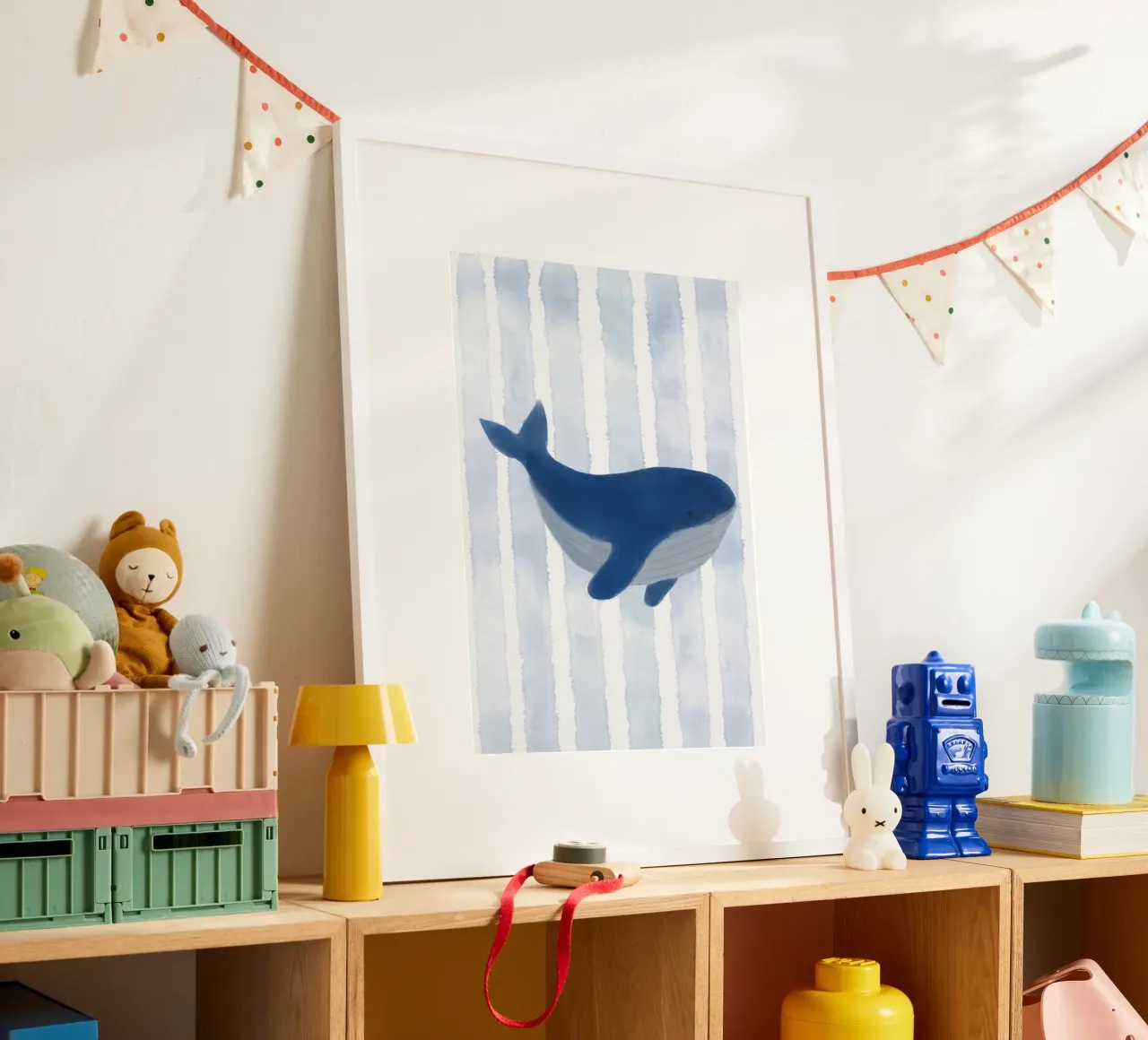 Walvis poster van Marosie