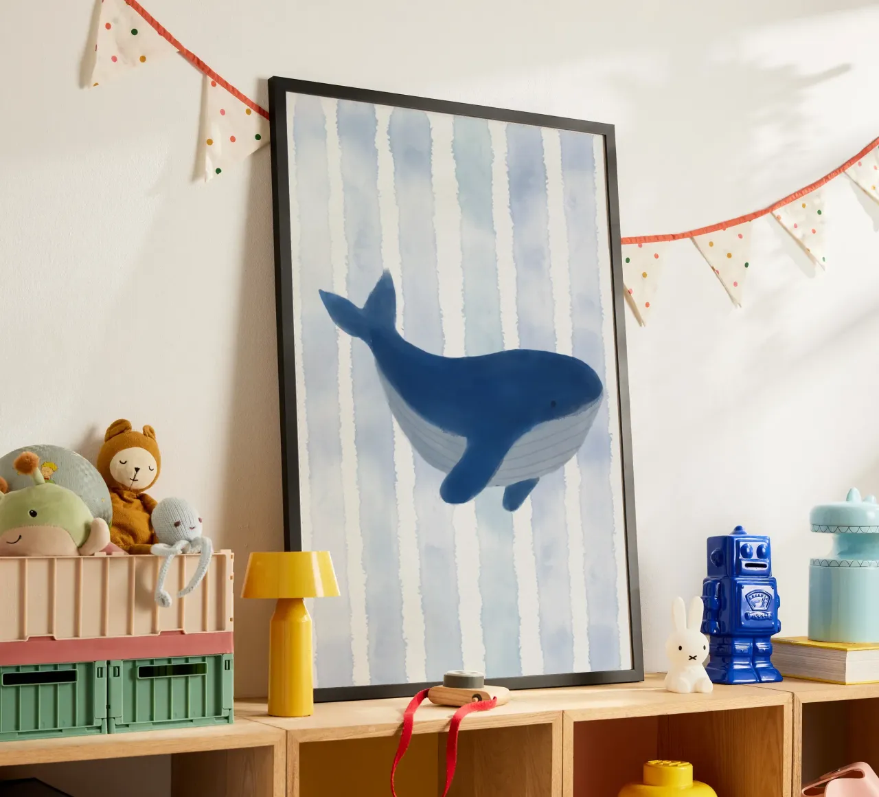 Walvis poster van Marosie