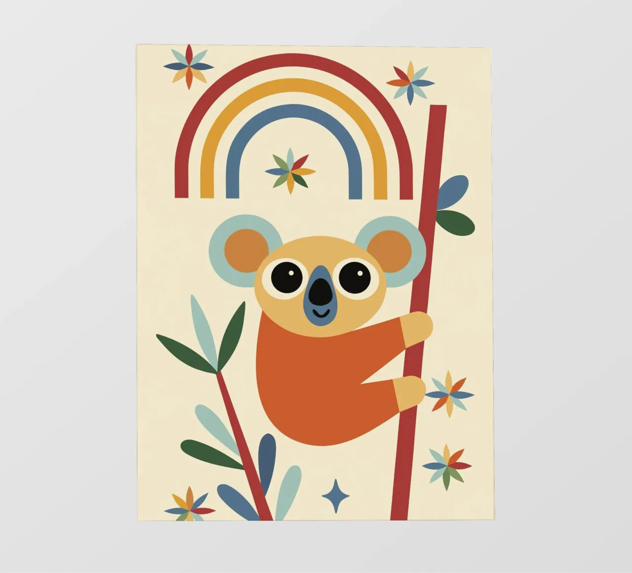 Close fotobehang van 🐹 BABY ART PRINTS