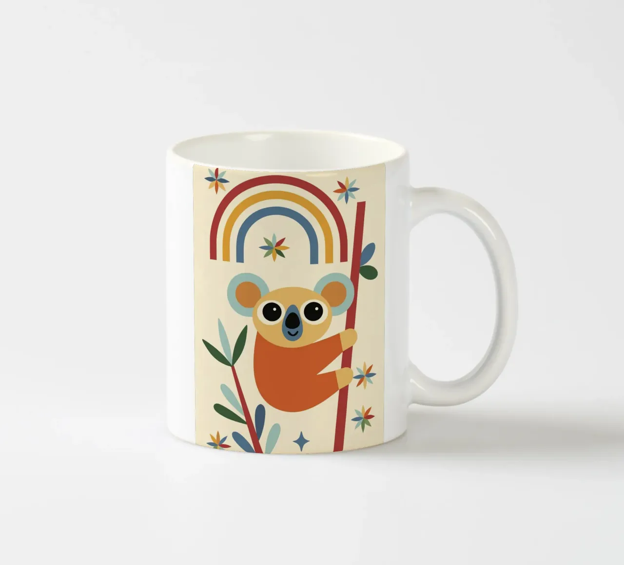 Close ceramic mug by 🐹 BABY ART PRINTS