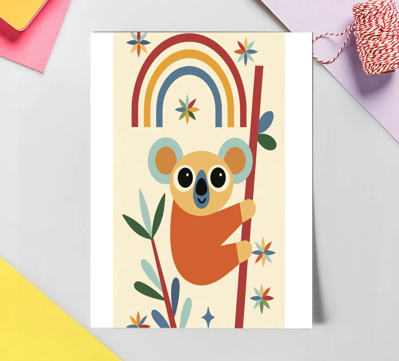 Close stickervel van 🐹 BABY ART PRINTS