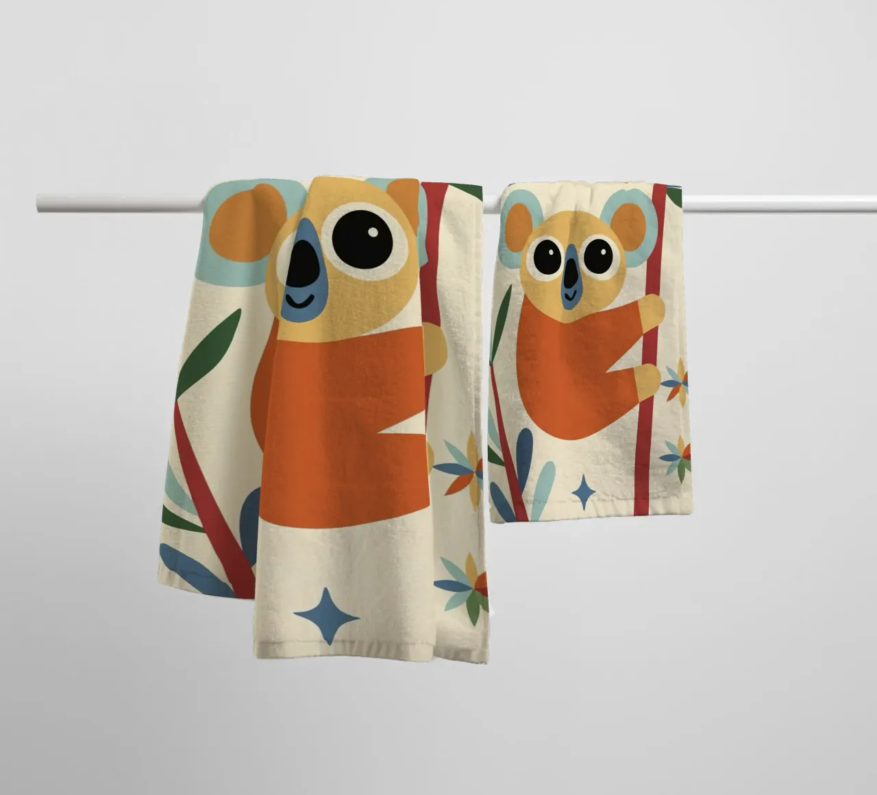 Sluiten badhanddoek van 🐹 BABY ART PRINTS