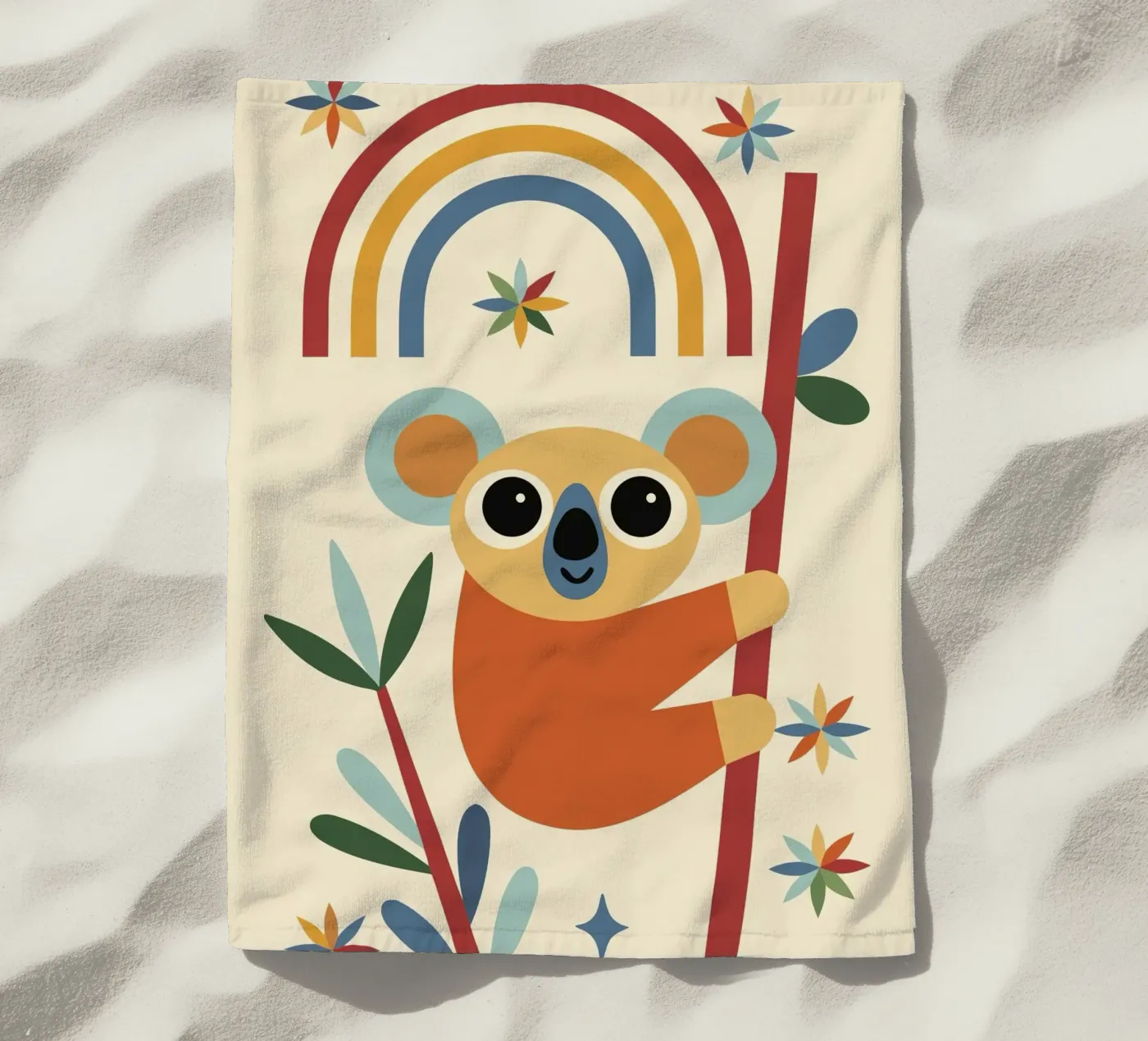 Sluiten strandhanddoek van 🐹 BABY ART PRINTS