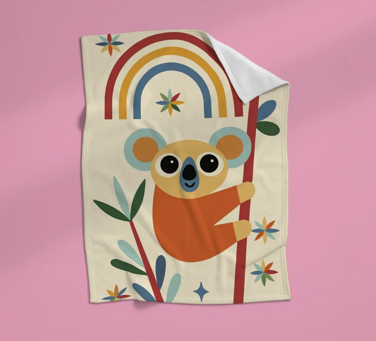 Close Fleecedecke von 🐹 BABY ART PRINTS