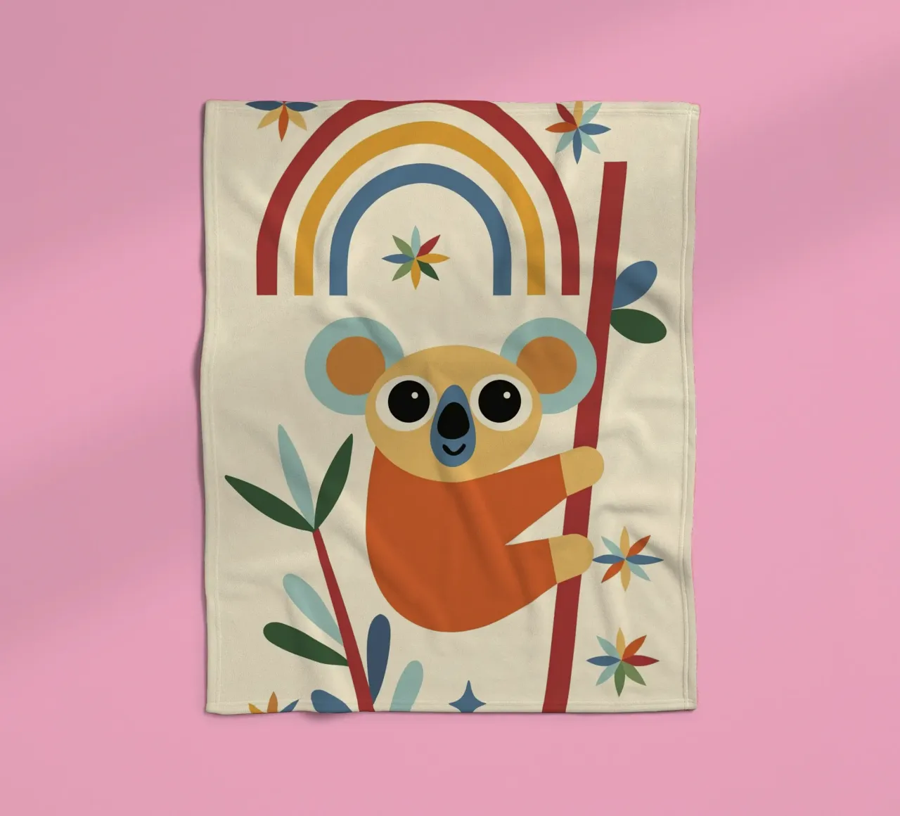 Close Fleecedecke von 🐹 BABY ART PRINTS