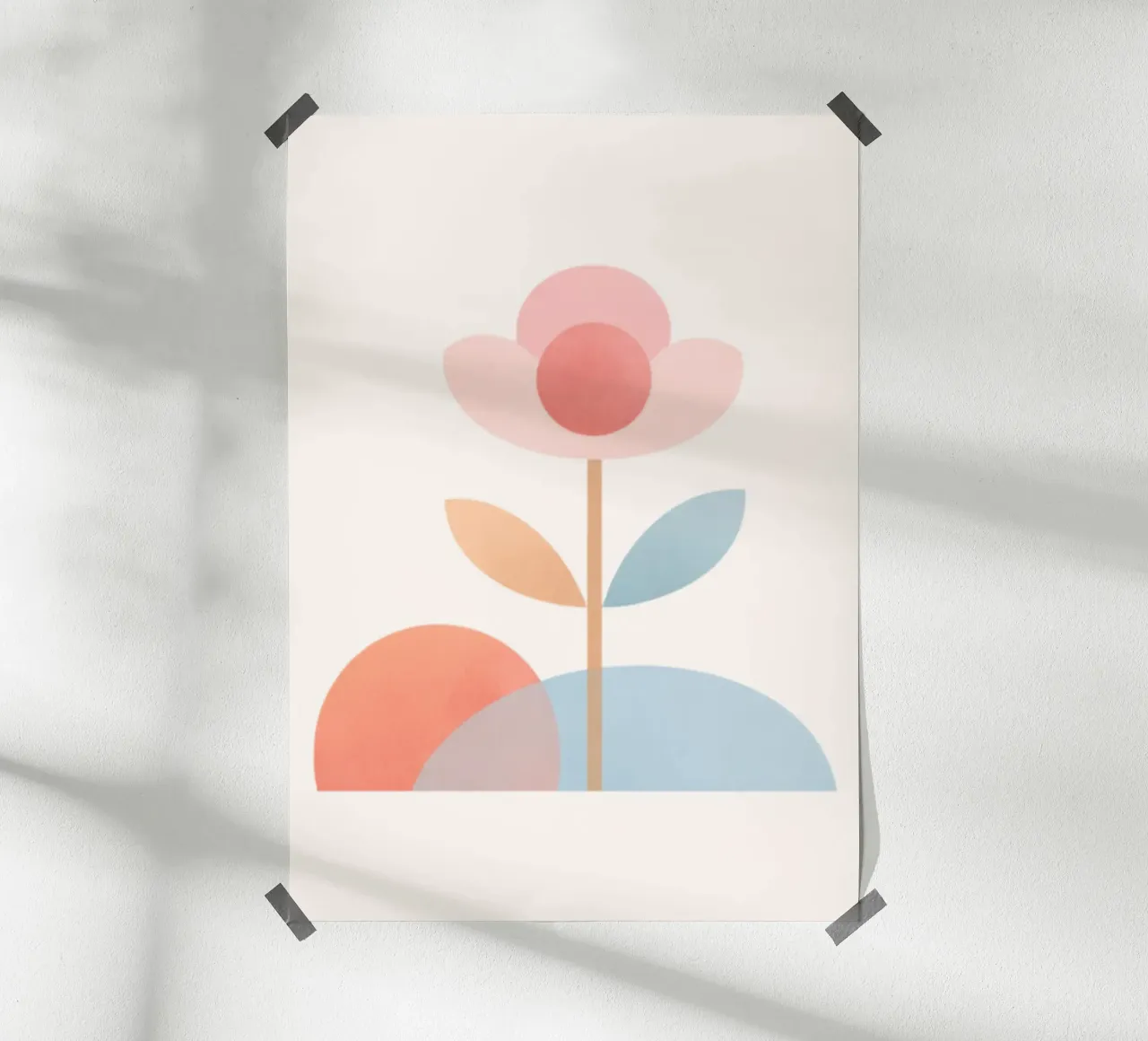 Soft Bloom poster by PurePrint Studio
