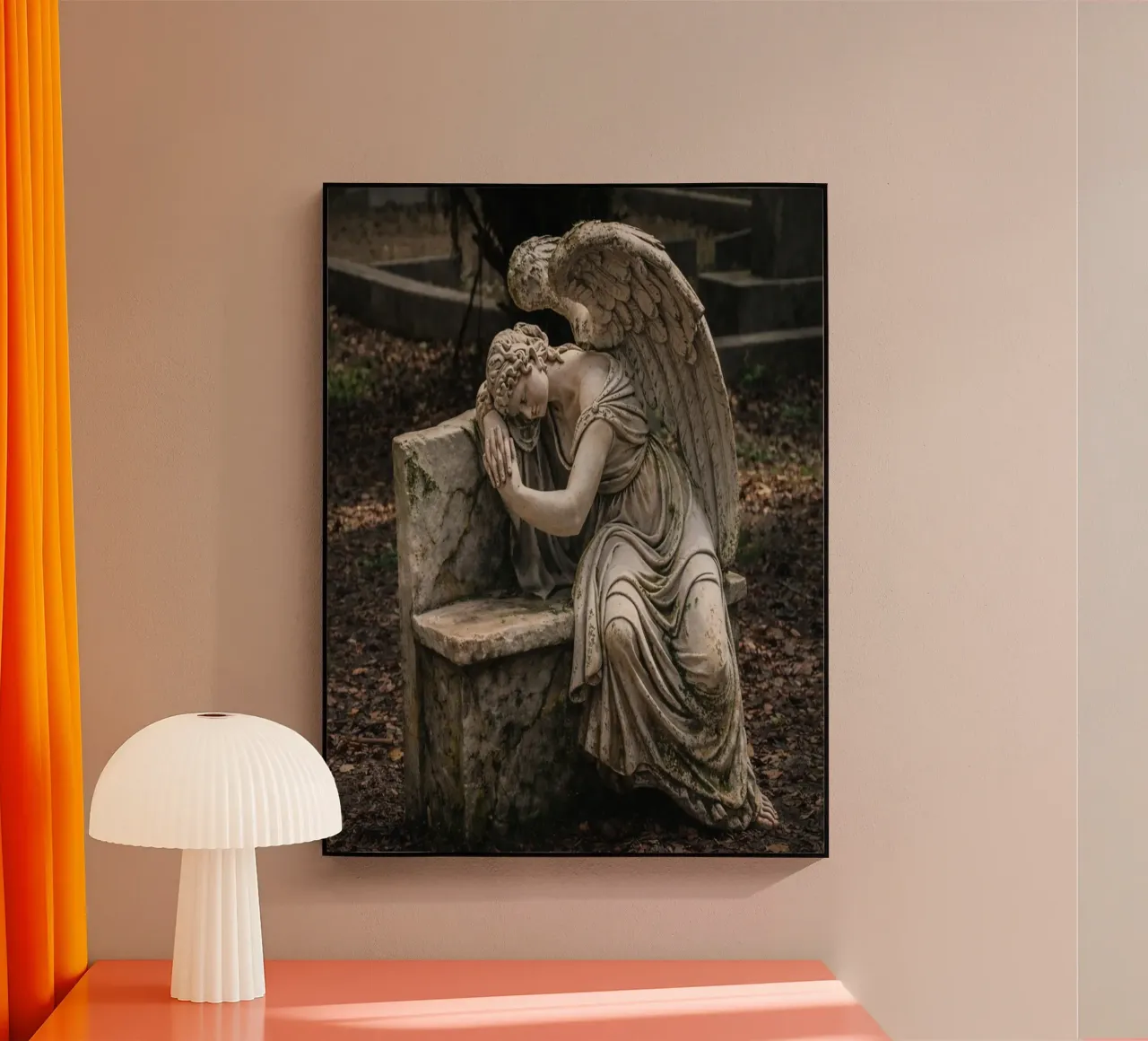 angelo fatato plexiglass da Maraza