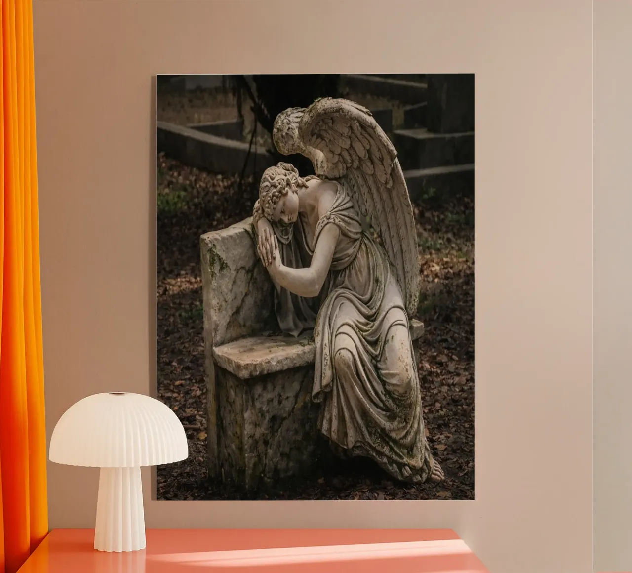 angelo fatato plexiglass da Maraza