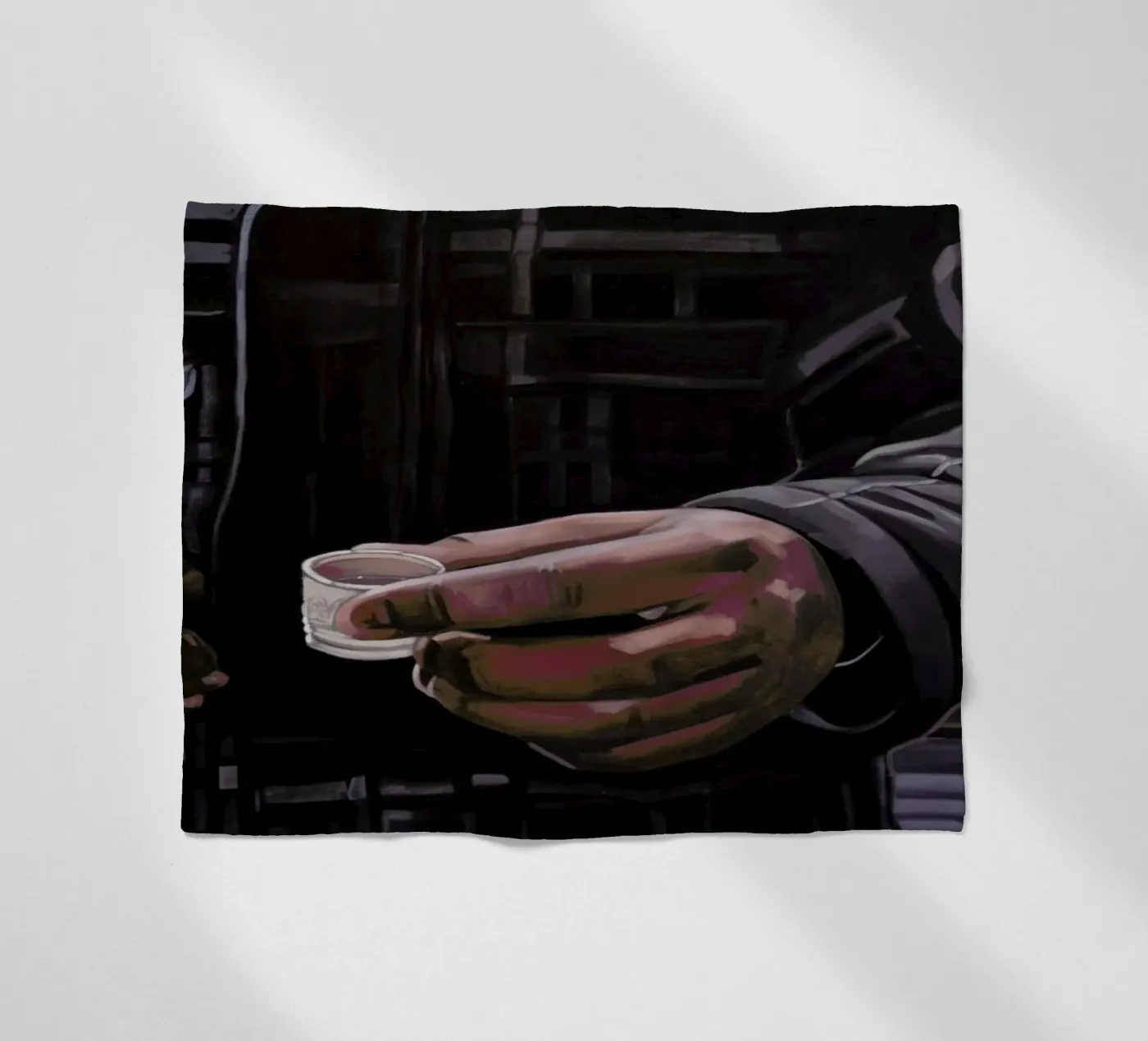 Bouchon fleecedeken van Jérôme Romain